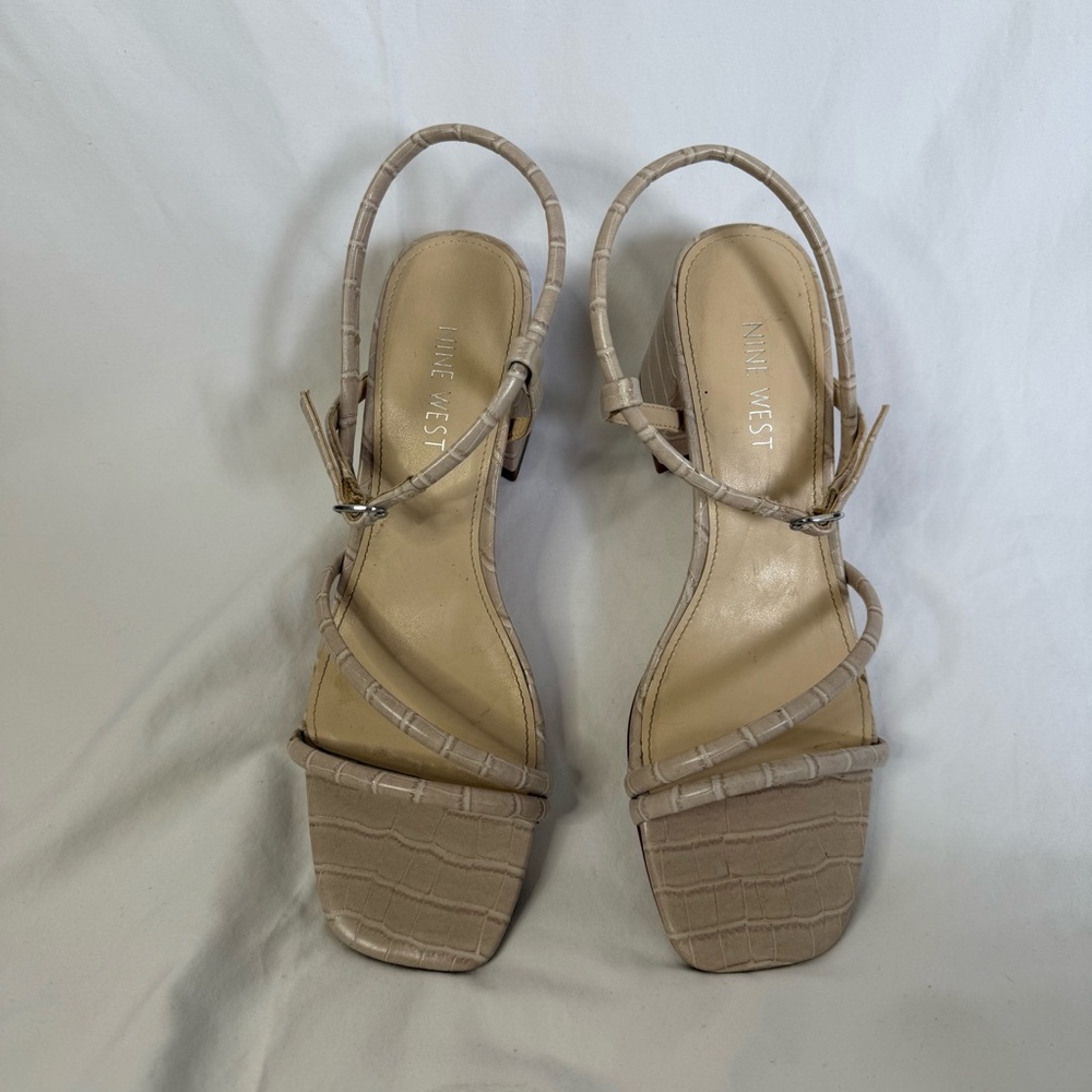 Nine West sandals block heel